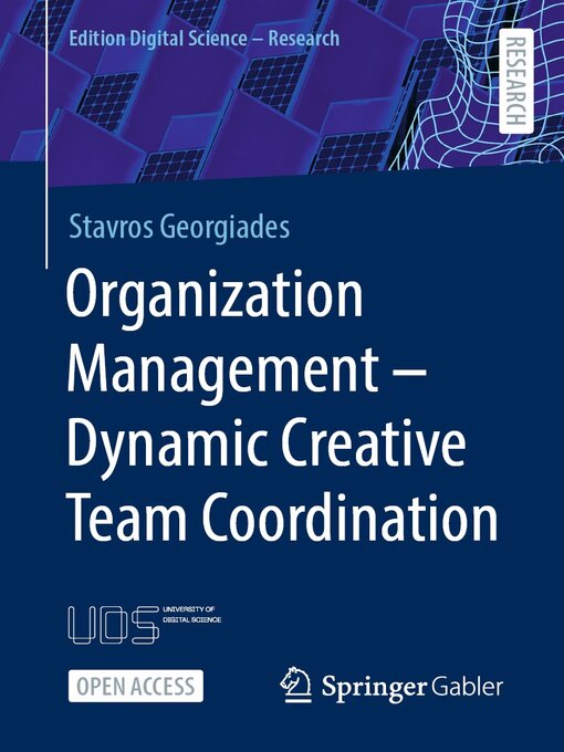 Title details for Organization Management – Dynamic Creative Team Coordination by Stavros Georgiades - Available